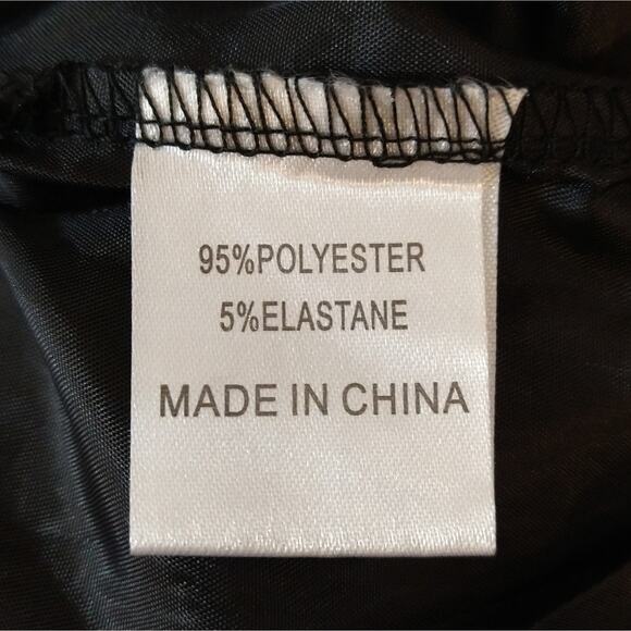 MA LF Seek The Label Designer Black Embroidered High Waist Mini Skirt NWT S - Picture 7 of 7